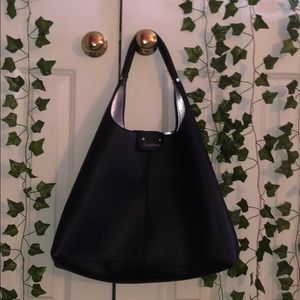 Black and Silver Calvin Klein Tote